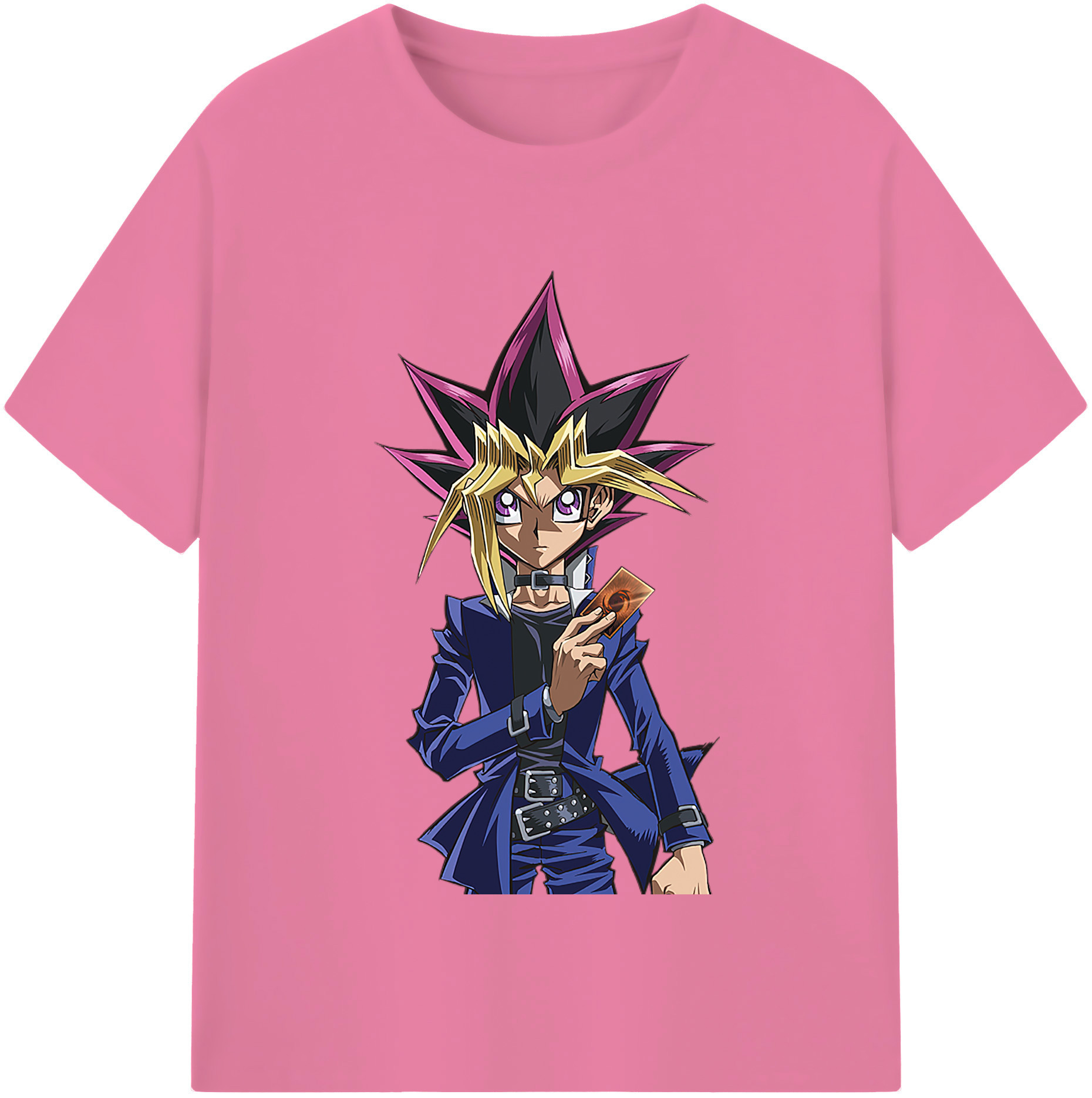 （画像用） 遊☆戯☆王 Yu-Gi-Oh! 綿100％半袖Tシャツ（フロントプリント）